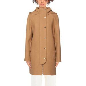 Love Moschino Brown Wool Women's Coat